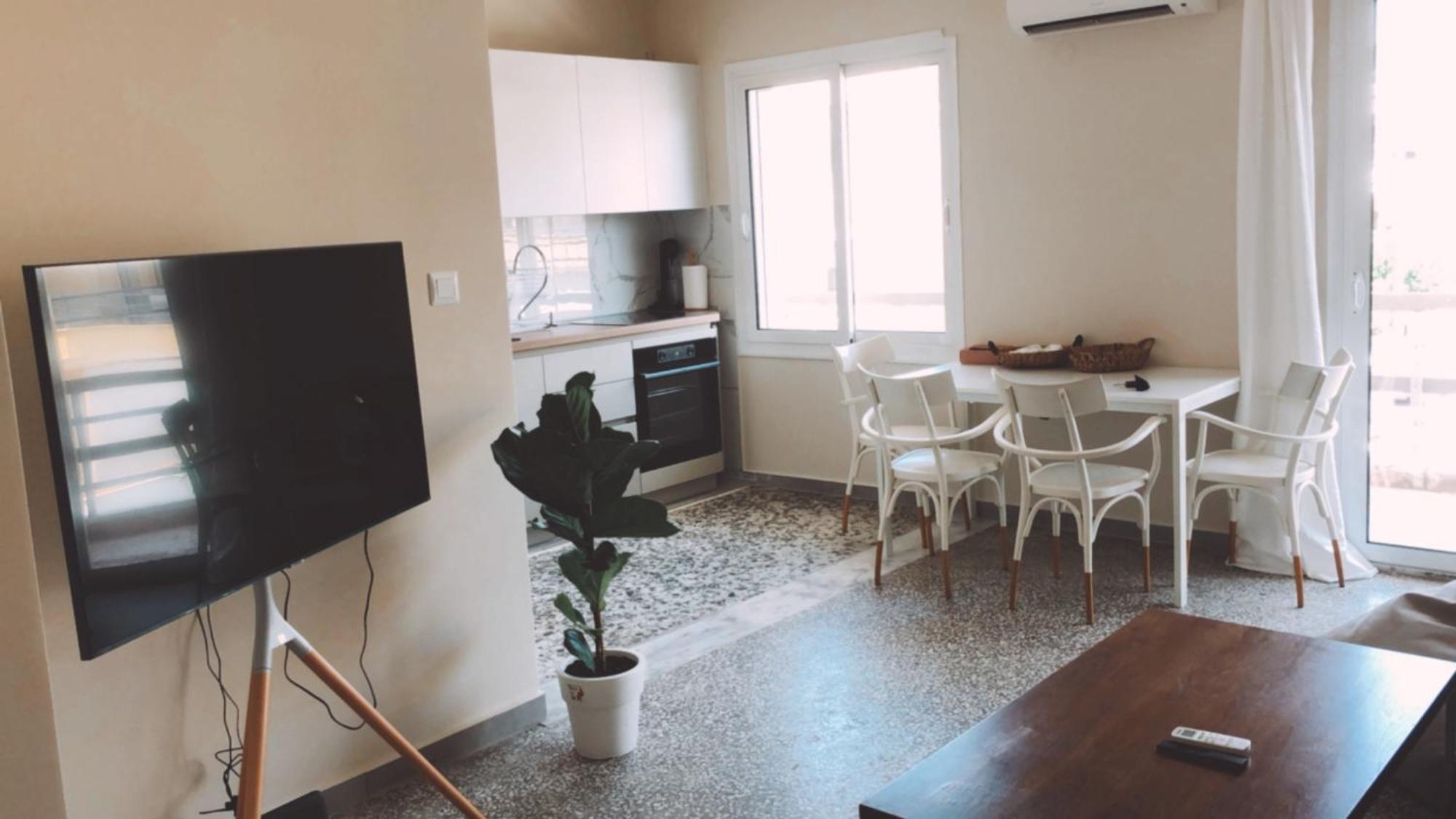Mz Apartment Nea Peramos  Ngoại thất bức ảnh